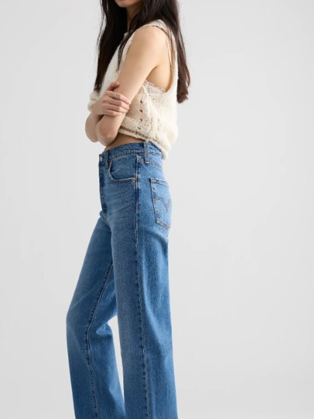 Levi's Women's Ribcage Straight-Leg Jeans Size 29Wx29L